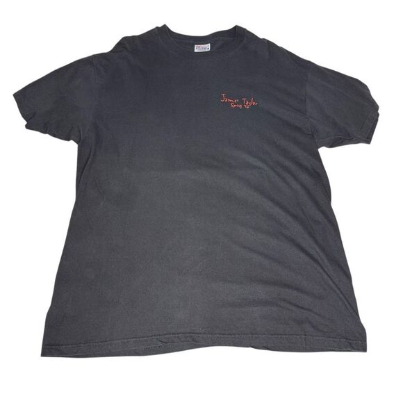 No Brand Other - James Taylor vintage Spring 1996 black graphic T-shirt size XL